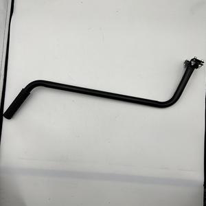 Manillar de Bicicleta con Barra de Empuje, Metal Negro, Forma Plana, Seguro para Niños, Modelo 012 - Product Image 4