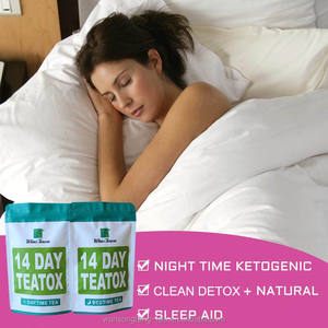 Thé Détoxifiant <span class=keywords><strong>Côlon</strong></span> Matin et Soir Marque Blanche Meilleur <span class=keywords><strong>Ventre</strong></span> <span class=keywords><strong>Plat</strong></span> Herbal Teatox Détox 14 Jours Minceur pour Perte de Poids - Product Image 4