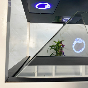 Vitrine Holographique 3D <span class=keywords><strong>Pyramide</strong></span> 4K à 360 Degrés 120x120CM à 4 Faces, Boîte Holo Transparente LCD, Affichage Publicitaire Holographique - Product Image 6