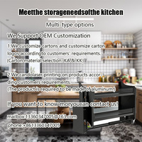 Sistem Pengangkat Kabinet Dapur Modern, Elevator Manual dengan Keranjang Tarik, Pengangkat Kabinet Tinggi Naik/Turun, Garansi 3 Tahun