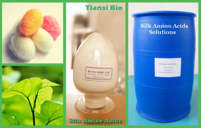Cosmetic Ingredients Silk Amino Acid Powder Silk Protein raw material