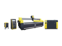 Machine de découpe à jet d'eau multifonctionnelle automatique CNC 5 axes avec tension 380V/415V/220V pour applications moteur