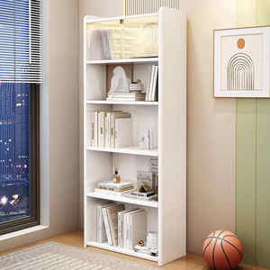 Modern Simple Solid Wood Bookshelf School Living Room Furniture Children's Floor Standing Bookcase Rack Storage Combination - Product Image 4