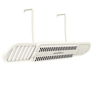 Air Conditioner Deflector Universal Wall Mounted Adjustable Wind Shield Plastic Easy Install Cream White Stretchable - Product Image 2