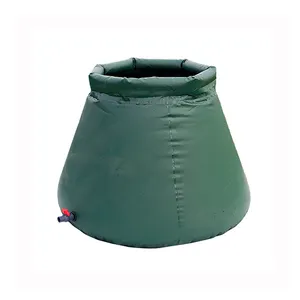 Factory Customized Automatic 1000 L Flexible Foldable Top Open Garden Water Tank Rain Water Storage Bladder Onion Water Tank