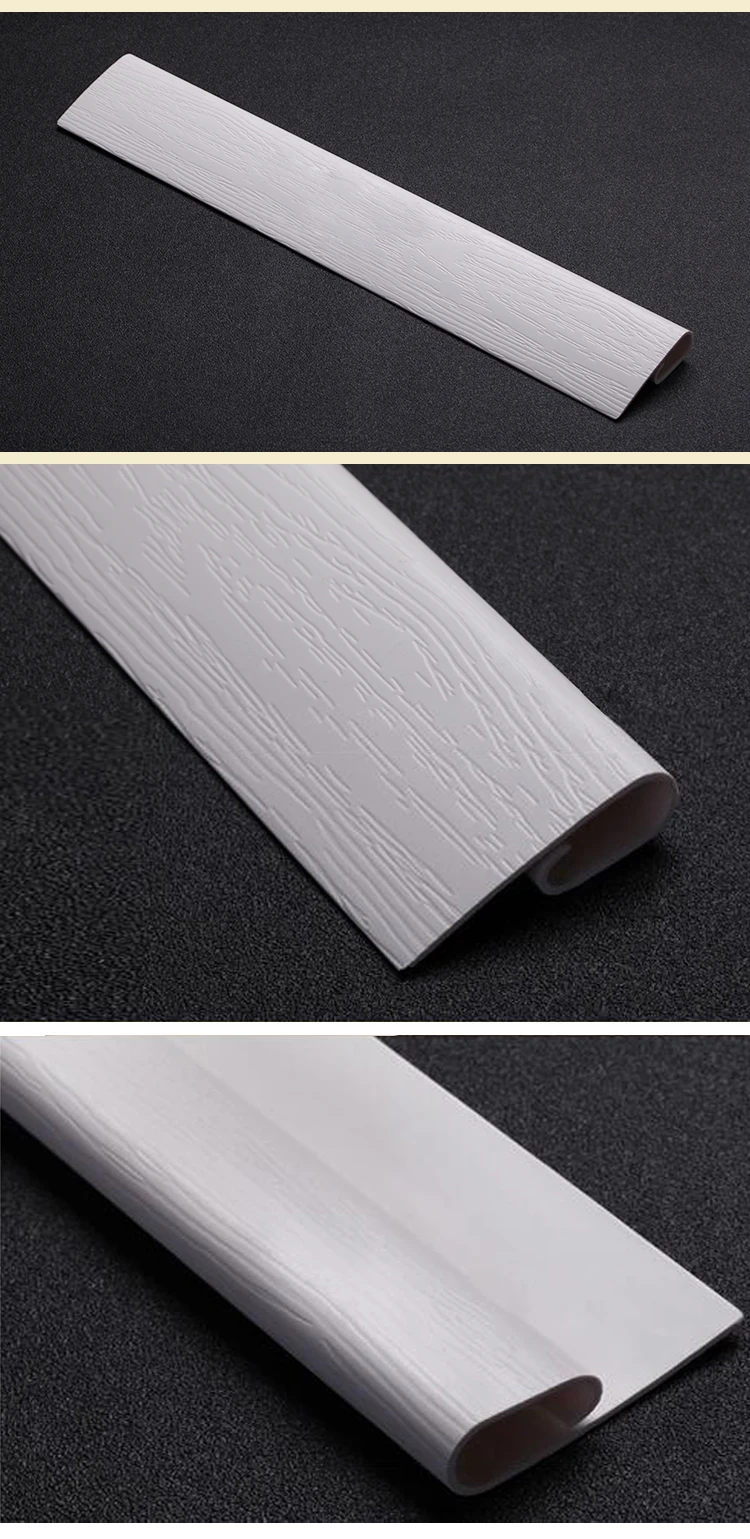 Hotel Pvc Wall Panel Accessories Ending Trim