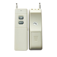 Ac 220 Volt nirkabel sakelar pengendali jarak jauh Relay Rf 30A 433Mhz nirkabel pemancar dan penerima Rf