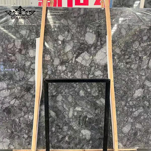 Losas Grandes de Mármol RITZ GRAY Pulido de Lujo Goldtop para Pisos Modernos de Villas y Paredes Impermeables - Product Image 1