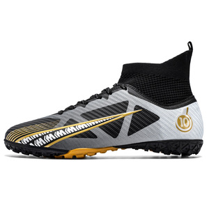 <span class=keywords><strong>Scarpe</strong></span> da Calcio Alte con Tacchetti Lunghi per Adulti, Antiscivolo, da Allenamento, Unisex, in PU, con Intersuola in EVA e Fodera in Cotone, FG <span class=keywords><strong>TF</strong></span> - Product Image 4