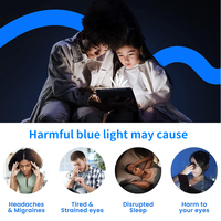 Película de vidrio templado 9H resistente a los arañazos para pantalla de portátil de 13,3/14/15 pulgadas 3/16 Anti-Blue Lightector