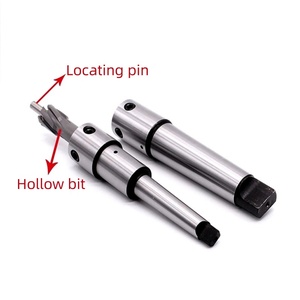 MT2/3 Vástago Anular Cortador Broca hueca Refrigeración externa R8 Morse Taper Arbor Abrazadera Portabrocas Herramienta de extensión de taladro magnético-OEM - Product Image 2