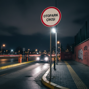 Señal Reflectante de Salida de Estacionamiento, Tablero de Advertencia de Seguridad Vial, Señales de Tráfico Esenciales para Mayor Visibilidad - Product Image 3