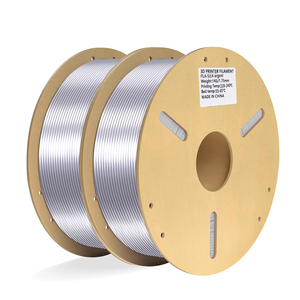 LONGQI Premium Solid Color Silk <b>PLA</b> Filament 1.75mm 1kg High Gloss Shiny Silky 3D Printer Material <b>PLA</b>-Silk Filament - Product Image 1