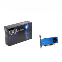 Nouvelle carte graphique originale pour Radeon Pro WX 3200 4 Go GDDR5 128 bits 14 nm 65 W Single-Slot PCI Express 3.0 X16 Fan DirectX 12