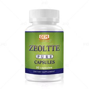Capsules de zéolite activée à marque privée OEM/ODM – Ventes flash : Capsules de zéolite au charbon pour la détoxification et le soutien de la santé - Product Image 1
