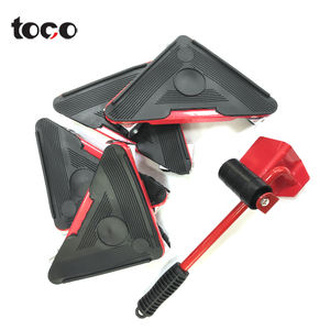 <span class=keywords><strong>Kit</strong></span> de 5 glissières de levage et de déplacement de <span class=keywords><strong>meubles</strong></span> TOCO en plastique robuste, capacité de charge de 300 kg - Product Image 2