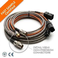 Kabel Silikon Tahan Air Mengambang untuk Pembersih Kolam Renang Robotik, Kabel Tembaga untuk Perawatan Komputer Kolam Renang dan Sepeda Motor