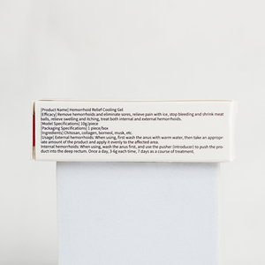 Gel <span class=keywords><strong>de</strong></span> enfriamiento para <span class=keywords><strong>aliviar</strong></span> las <span class=keywords><strong>hemorroides</strong></span> OEM/ODM Elimina las <span class=keywords><strong>hemorroides</strong></span> y elimina las llagas Alivia el <span class=keywords><strong>dolor</strong></span> con hielo - Product Image 3