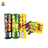 Rouleau de film de sachet imprimé en couleur personnalisée film PET/Al/PE pour emballage alimentaire film en rouleau