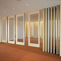 Cloison de séparation pliable moderne, réglable et coulissante pour bureau, école, salle de conférence, supermarché
