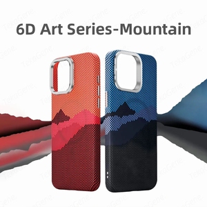 Soporte de película de lente de Metal para iPhone 15 Pro Max funda de fibra de aramida tejida <span class=keywords><strong>Fell</strong></span> iPhones 14 Pro Max cubierta magnética iPone 15 Plus 13Pro - Product Image 5