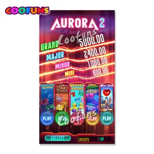 COOFUNS Multi videogiochi gioco di abilità verticale AURORA 1234 LINK