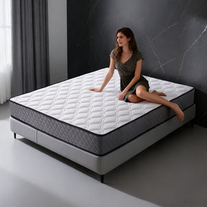 Matelas à ressorts ensachés compressés sur mesure, taille King Queen moderne, pour l'école, l'hôpital, l'hôtel, fournisseurs ODM OEM, grossiste - Product Image 1