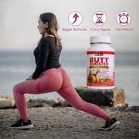 Complément Herbal pour l'Amélioration des Fesses : Pueraria Mirifica, Racine de Maca, Dong Quai, Palmier Nain, Extrait de Ginseng – 60 Comprimés pour le Bien-être Féminin