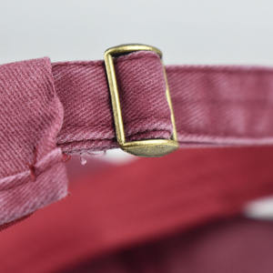 Pare-soleil lavable en denim queue de cheval bouffante Curl cheveux naturels queue de cheval dos nu casquette de baseball pour femmes - Product Image 5