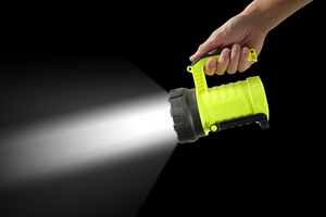 Adjustable Floor Stand 5-Mode 1350-Lumen COB Ring Spotlight IP67 Waterproof Portable Dimmable Office <b>Workshop</b> Hotel Road Tasks - Product Image 4