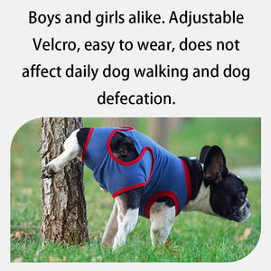 Hunde-OP-Erholungsanzug Anti-Leck Baumwolle Umweltfreundlich Frühling Sommer Haustier-OP-Anzug - Product Image 2