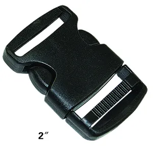 15mm 20mm 25mm Plastic Center Release Buckle With Webbing Strap