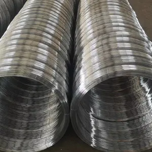 Chinese supplier galvanized steel wire for greenhouse hot-dipped galvanized wire galvanized iron oval wire