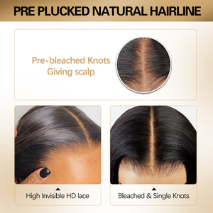 Peluca de Encaje Completo HD sin Pegamento de 32, 34, 36, 38, 40 Pulgadas, Pelucas Lisas de Cabello Humano con Frente de Encaje, Cabello Remy 100% Natural al por Mayor - Product Image 5