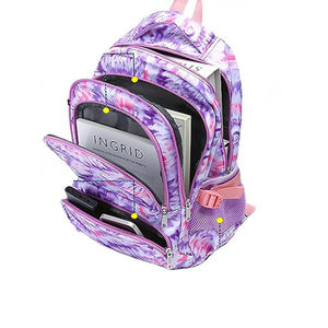 Ensembles scolaires personnalisés avec impression par sublimation, sacs à dos élégants pour étudiants, grande capacité, sac à dos pour adolescentes, sac à dos pour livres - Product Image 3