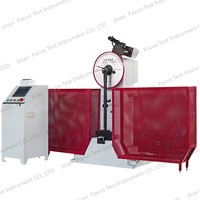 Máquina de prueba de impacto de péndulo 300J 150J, probador de Charpy de Metal, precio