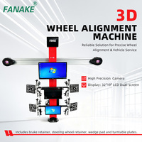 Ensemble combiné de machine d'alignement 3D certifiée CE avec vérificateur d'angle de roue et élévateur à ciseaux pour atelier de réparation automobile et centre de pneus