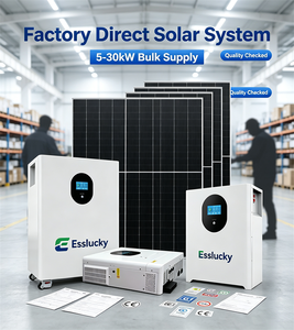 Système de stockage d'énergie solaire hybride hors réseau 5KW 10KW MPPT Lithium-ion tout-en-un pour la maison - Product Image 5