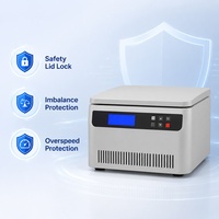 Centrifugeuse de table professionnelle pour traitement PRP, 4x250ml, 6000 tr/min, rotor angulaire en acier inoxydable, 5474xg RCF, écran tactile, centrifugation rapide