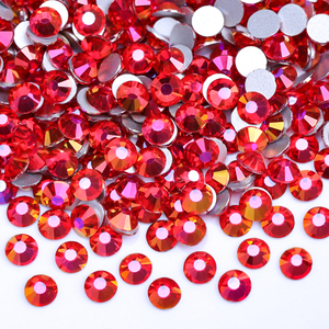 Juli gros nouveau AB couleur bébé rose cristal Non Hotfix strass dos plat strass pour bricolage sacs robe Nail Art chaussures - Product Image 3