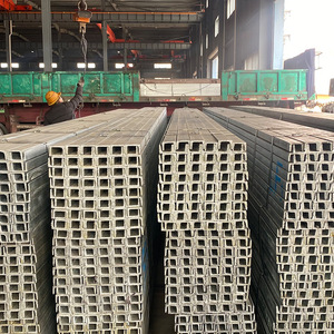 C15 * 33.9 A36 A572gr50 A992 longueur personnalisée 41X41 ASTM A36 bâtiment structurel canal acier - Product Image 2