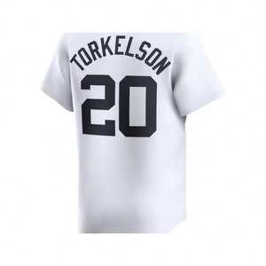 Camiseta de béisbol cosida de la mejor calidad lista para enviar Houston Joe <span class=keywords><strong>Morgan</strong></span> - Product Image 3