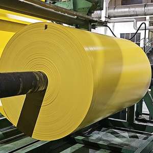 Stocklot Pond Liner Lona PVC Tarpaulin PVC Revestido Tecido De Malha De Malha De Tecido De Malha De Poliéster Impermeável UV Estável Retardador De Fogo - Product Image 5