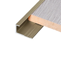 Profilé de plinthe en aluminium moderne Lankun Custom YJ-SK01, finition argent mat, avec garantie de plus de 5 ans