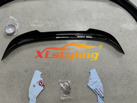XLstyling ABS lèvre de pare-chocs avant diffuseur arrière extension becquet noir brillant aero kits pour Vw Volkswagen Golf 8 MK8