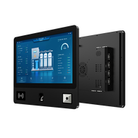 PC Industrial Todo en Uno de 17 Pulgadas con NFC/RFID y Cámara, Terminal MES de Aluminio para Montaje en Pared para Fábrica Inteligente