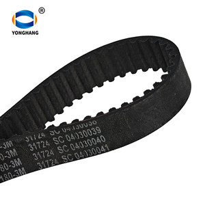 Gtates シームレスラバー HTD3M-180-9mm ラバートランスミッションタイミングドライブベルト - Product Image 2