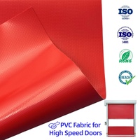 Bâche en PVC 850 g/m² résistante aux intempéries, de qualité industrielle, pour porte à enroulement rapide