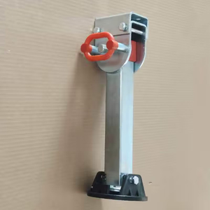 Roue de remorque robuste de 750 kg avec poignée latérale de 45 mm en acier galvanisé pour bateau et <span class=keywords><strong>caravane</strong></span> - Product Image 4