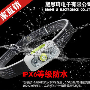 Linterna frontal LED recargable por USB DaskFire, luz frontal brillante de 10W para correr de noche, ciclismo, senderismo, camping - Product Image 2